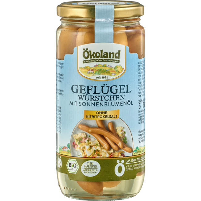 Geflï¿½gelwï¿½rstchen im Glas 6 St