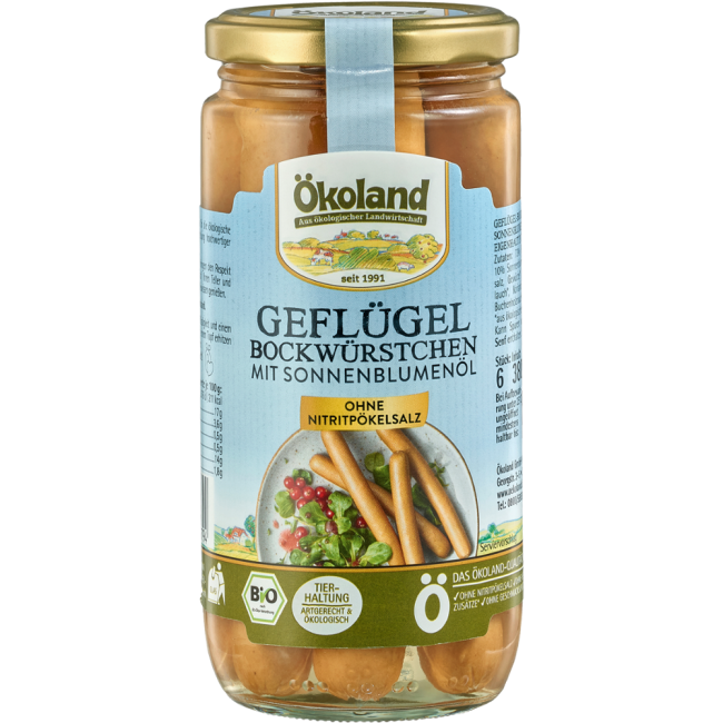 Geflï¿½gel Bockwï¿½rstchen 6 St.