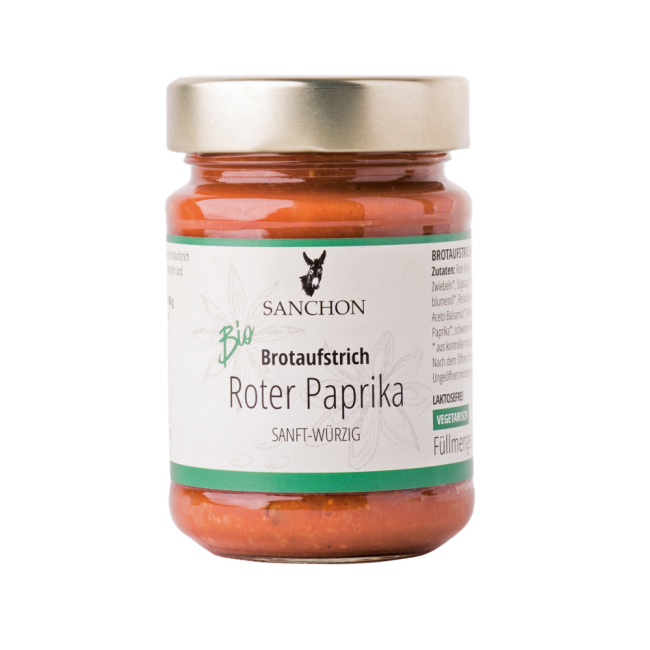 Brotaufstrich Roter Paprika
