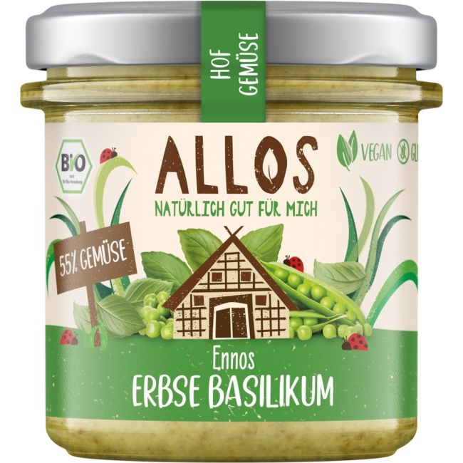 Hofgemï¿½se Erbse Basilikum