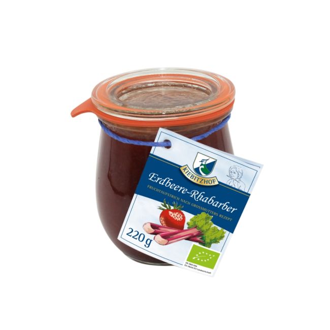Fruchtaufstrich Erdbeere- Rhabarber