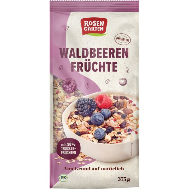 Waldbeeren Frï¿½chte Mï¿½sli
