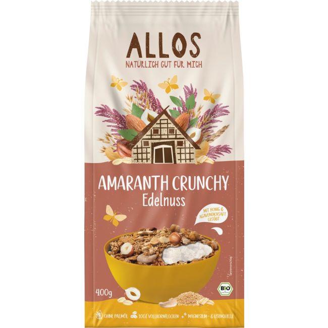 Knusper-Mï¿½sli Amaranth Crunchy Edelnuss