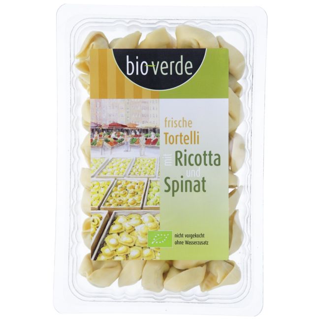 Tortelli mit Ricotta & Spinat