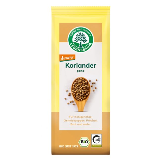 Koriander ganz Tüte