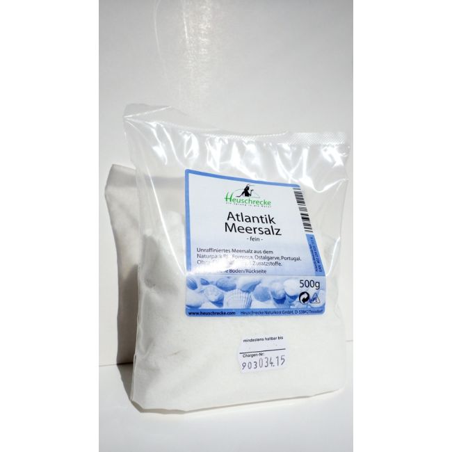 Meersalz Atlantik fein Tï¿½te HEU