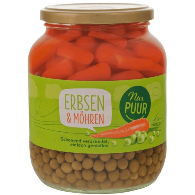 Erbsen & Mï¿½hren - 680 g NUR