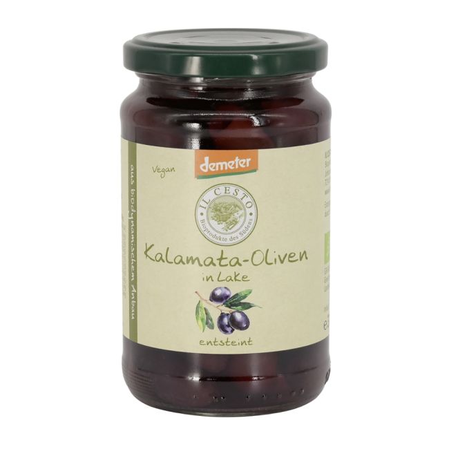 Kalamata Oliven in Lake natur ohne Stein