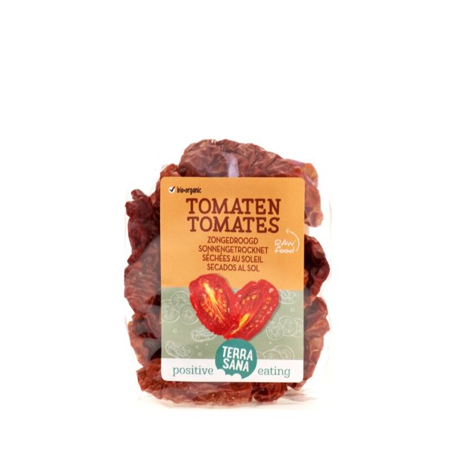 getrocknete Tomaten in der Tüte