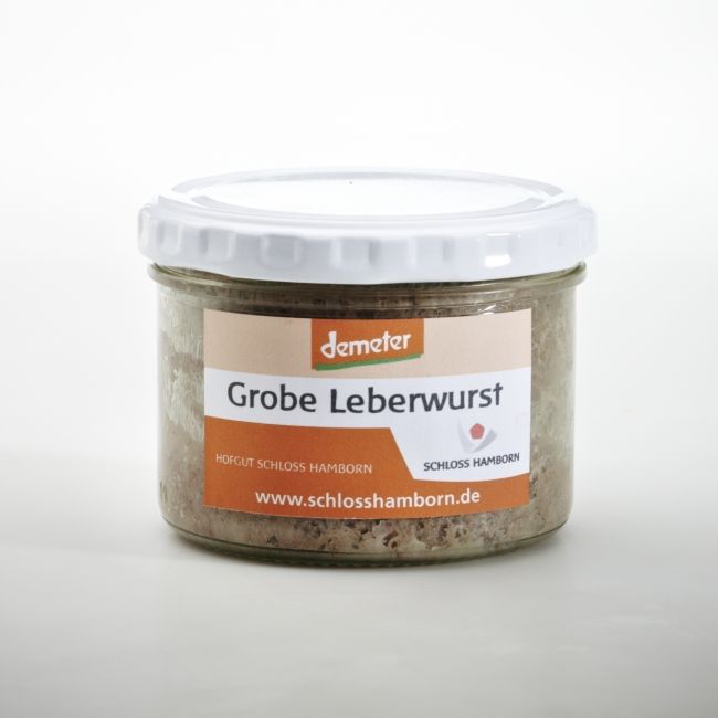 Leberwurst - grob - Glas - 200 g