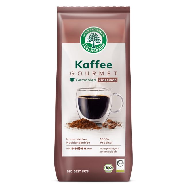 Gourmet Kaffee gemahlen
